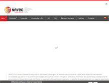 Tablet Screenshot of gruponavec.com